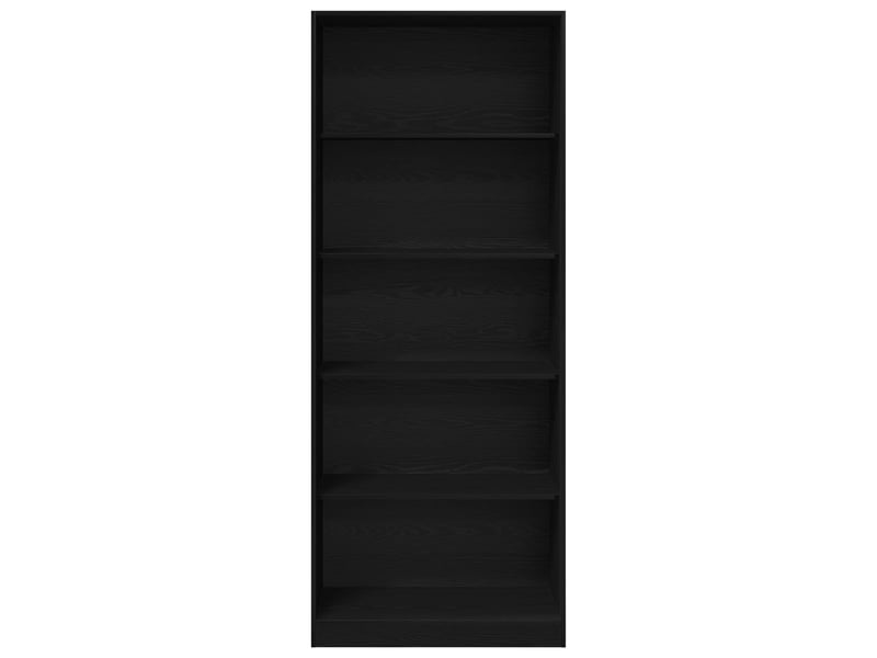  Armoire chambre, armoire de rangement chêne noir 80x50x200 cm bois d'ingénierie shl85605  - Conforama A