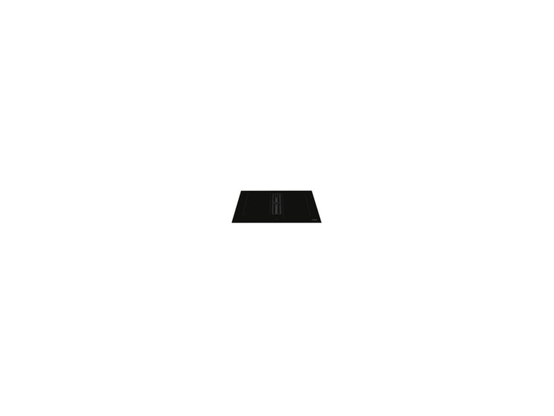 Table induction 70 cm noire avec hotte intégrée 4 zones evoslider 7783728 - Conforama B