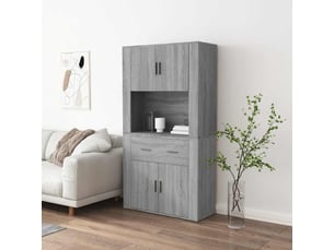 Buffet <strong></strong> <strong></strong> - 80 cm coloris gris
