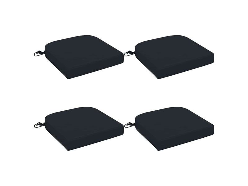 Lot de 4 coussins de siège, coussins d'assise soest 100 % polyester cf60761  - Conforama A