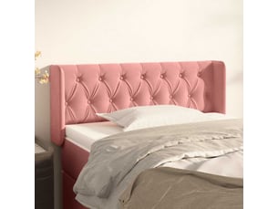 Tete de lit A poser largeur 103 cm rose