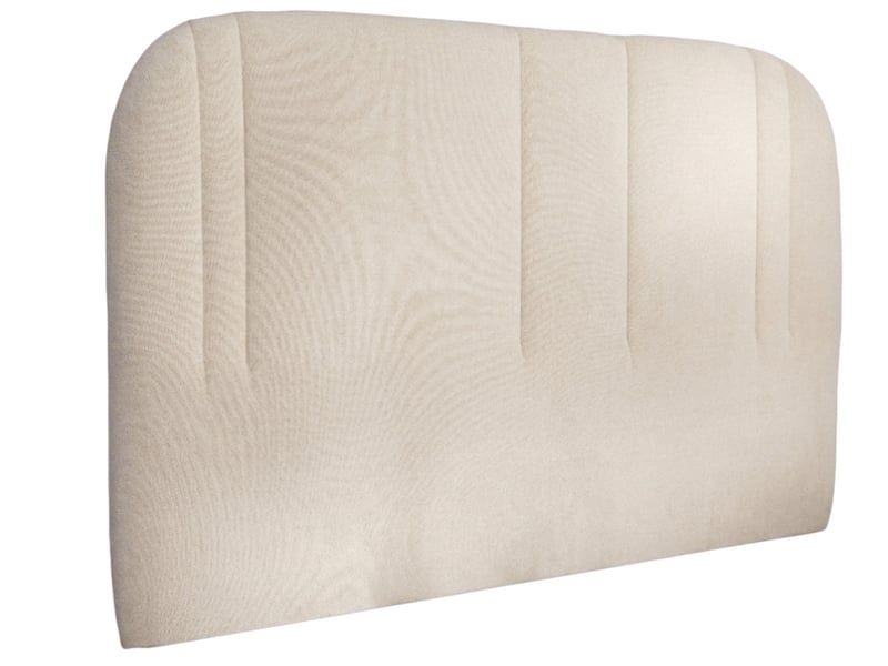  Bobochic tête de lit sidney tissu texturé beige 200 SIDNEY - Conforama A