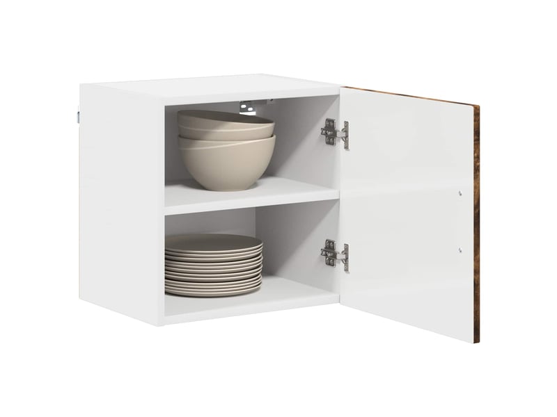  Meuble mural de cuisine | armoire de cuisine chêne fumé 40x31x40cm shl9400  - Conforama C