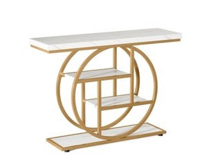 Console 0 tiroir(s) coloris doré WISHDOR - longueur 105 cm - 105 cm