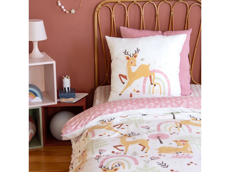  Parure de lit enfant 140x200 cm microfibre bambina PD23282 - Conforama B