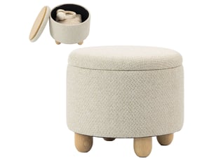 Pouf / repose pied <strong>PANGIVO</strong> <strong></strong> beige