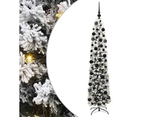 Sapin de noël - arbre de noël artificiel vert 180 cm pvc et acier et plastique