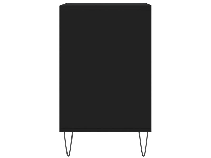  Meuble à chaussure, armoire à chaussures noir 102x36x60 cm bois d'ingénierie shl1710  - Conforama E
