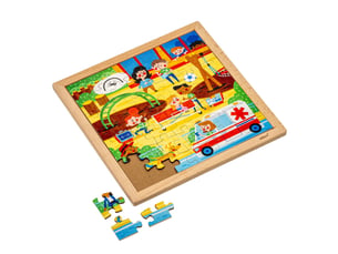 Educo services d'urgence - ambulance — 49 pièces de puzzle