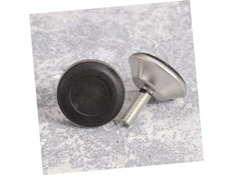  20pièces nivellement réglables pour meubles base noire lot de pour tables chaises et canapés  - Conforama B