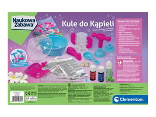 Coffret scientifique clementoni 50397 science  and  jeu - boules de bain effervescentes