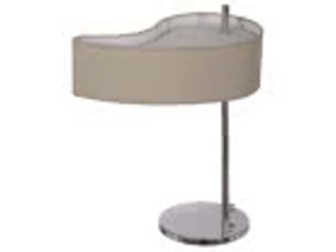Lampe à poser fabrilamp ying-yang e14 coloris noir 16 x 36 x 36 cm