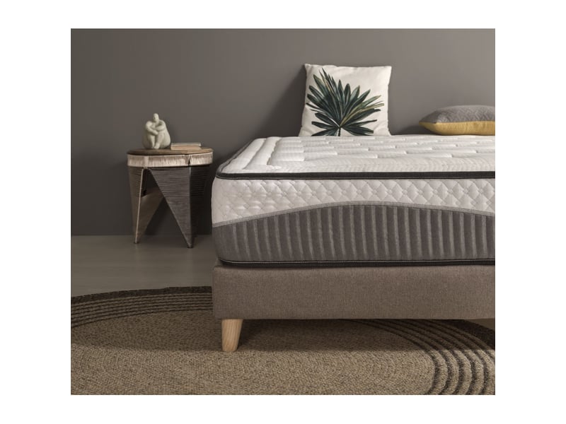  Matelas à mémoire de forme gel clean plus - mi-ferme, mémoire de forme gel, indépendance de couchage 8435720046571 - Conforama D