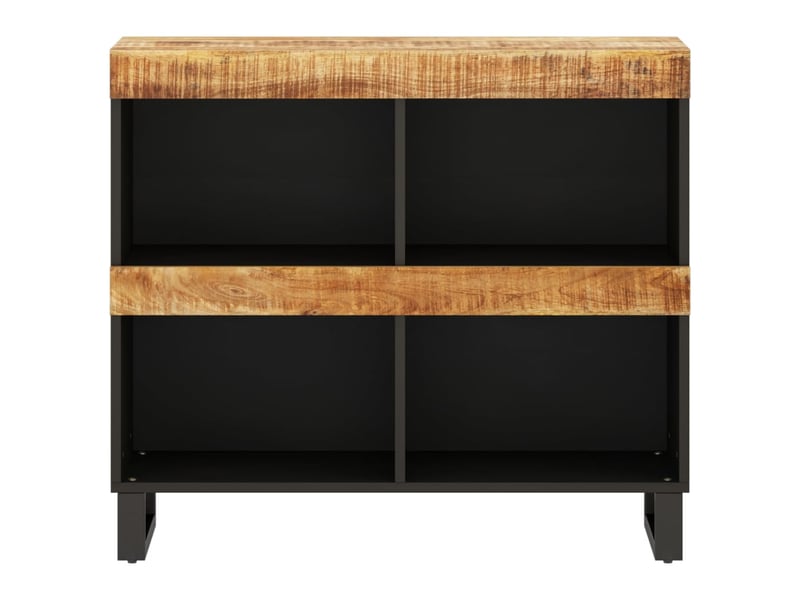  Table de chevet - table latérale 85x33x75 cm bois massif de manguier  - Conforama B