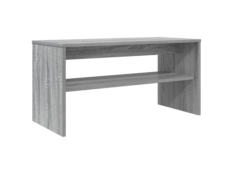  Meuble tv - banc tv - meuble de rangement 80 x 35 x 40 cm gris sonoma bois d'ingénierie  - Conforama A