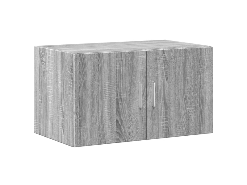  Buffet - armoire de rangement sonoma gris 70x42,5x225 cm  - Conforama E