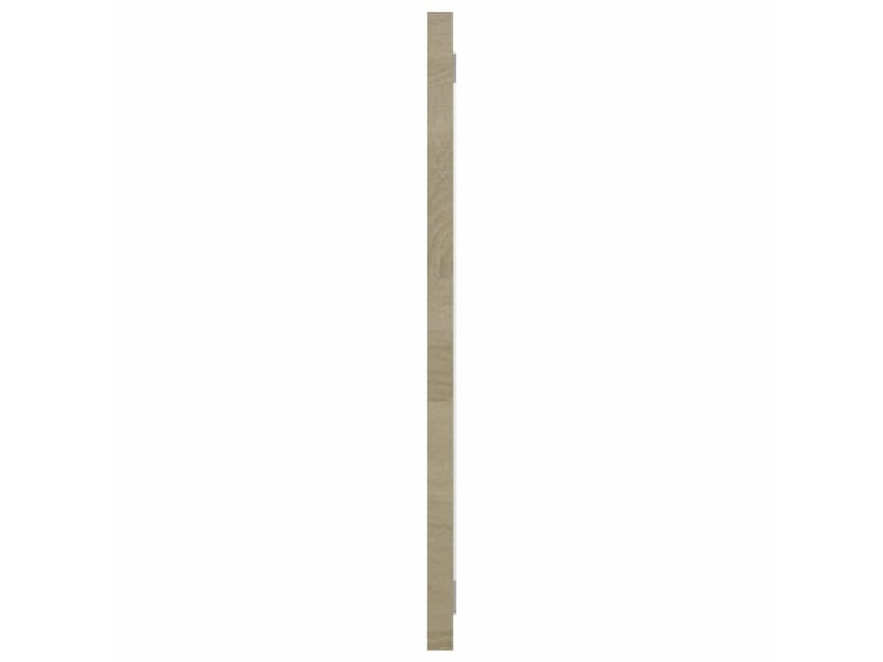  Miroir salle de bain chêne sonoma 90x1,5x37 cm aggloméré  - Conforama D