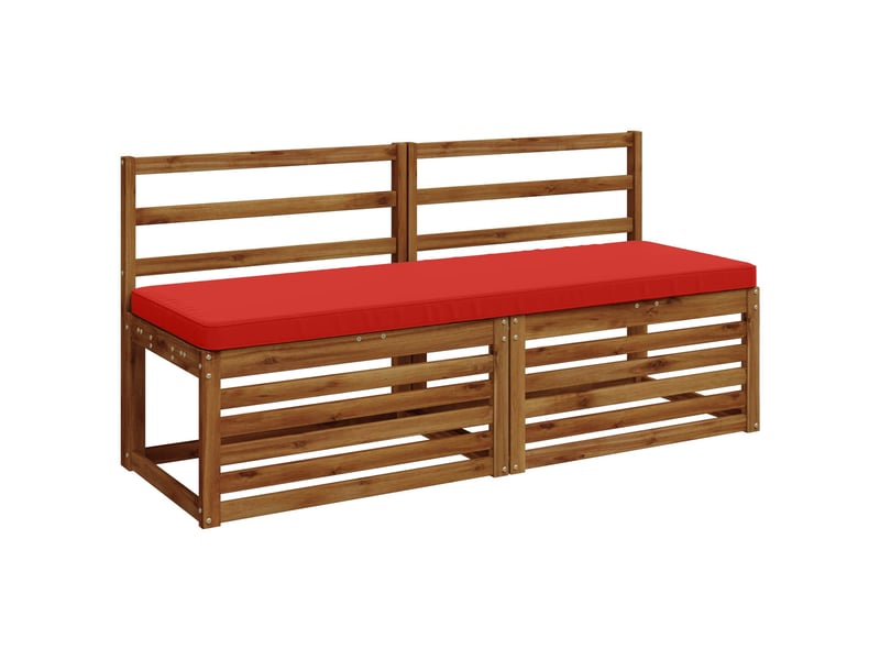 Coussin de banc, coussin d'assise, coussin pour chaisecanapé 1 pièce vught 100 % polyester rouge cf52159 - Conforama C