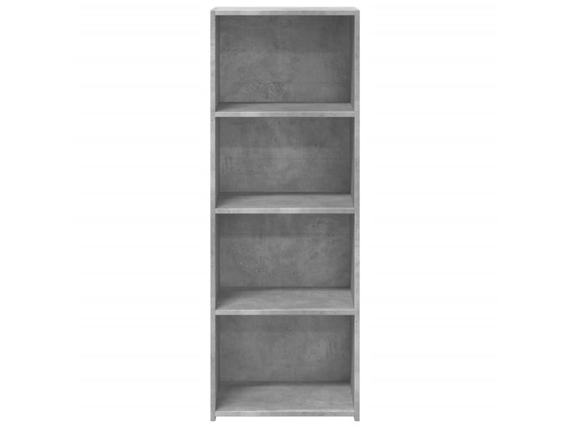  Buffet haut - bahut - meuble de rangement gris béton 45x41x124 cm bois d'ingénierie  - Conforama D