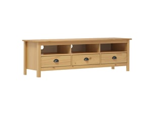 Meuble tv coloris marron 158 cm <strong></strong>  <strong></strong>