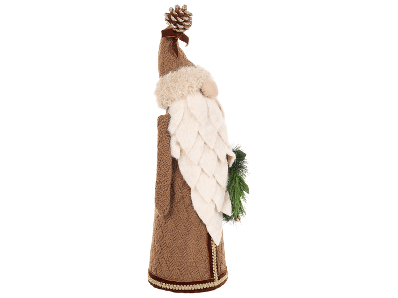  Lot de 2 figurines pitea 4454 cm gnome marron  - Conforama E