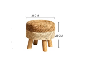 Pouf / repose pied VICMHUANG  beige