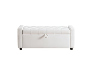 Banquette lit convertible couchage Quotidien <strong></strong> <strong></strong> blanc