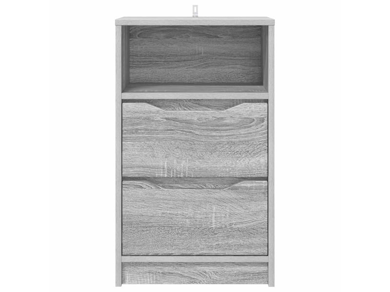  Tables de chevet - cabinet de chevet - table de nuit 2 pièces gris sonoma 40 x 30 x 467 cm  - Conforama E