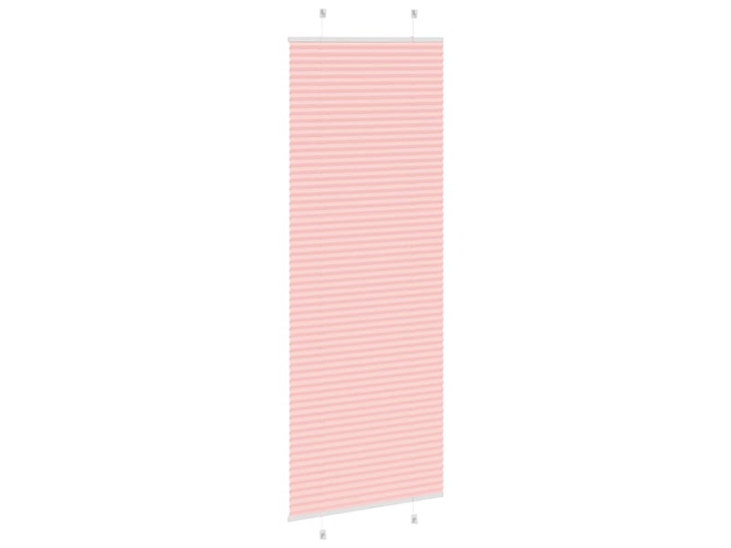  Store plissé, store de fenêtre rose 70x200 cm largeur du tissu 69,4 cm polyester cf47002  - Conforama D