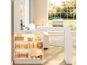 Bar coloris blanc <strong></strong> <strong></strong> - 170 cm