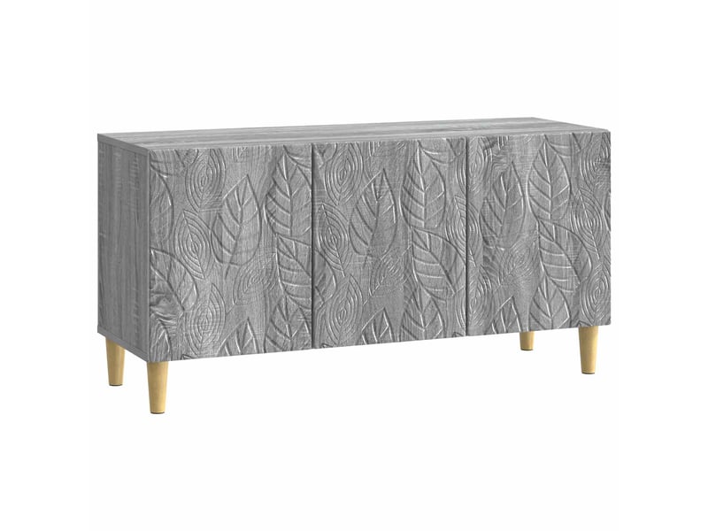  Meuble tv - banc tv - meuble de rangement 99 x 34,5 x 50 cm sonoma gris bois d'ingénierie  - Conforama A