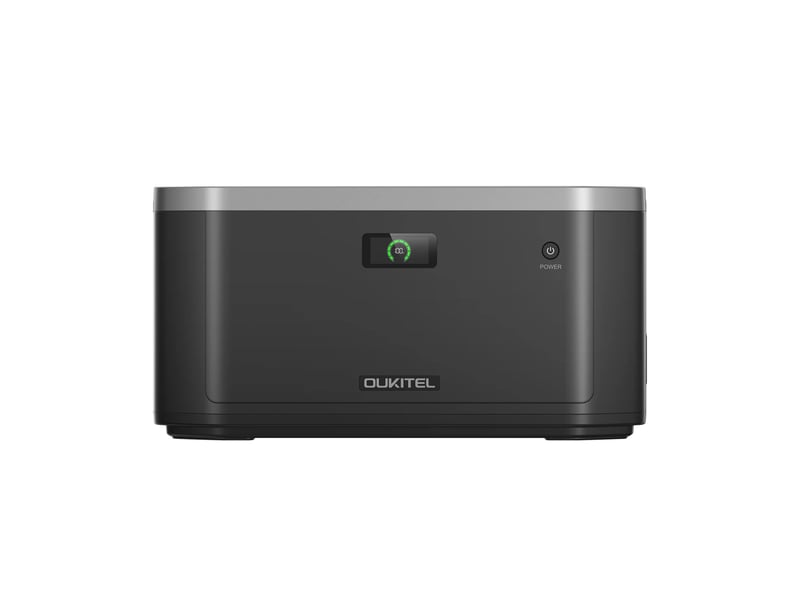  Oukitel batterie d'extension B2000L 2048wh lifepo4 batterie de secours ups 2400w générateur solaire pour camping maison  - Conforama C