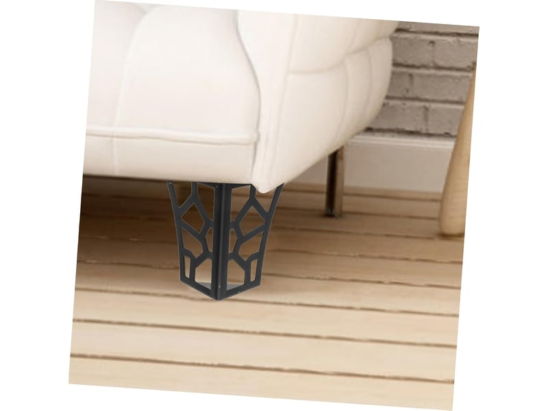  Lot de en décoratifs pour meubles réglables résistants pour tables armoire support stable matériau  - Conforama E
