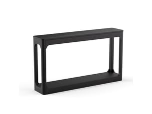 Table basse rectangulaire coloris noir SOGEU 