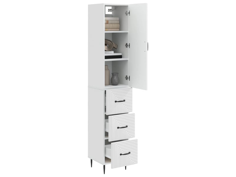  Ensemble de meubles 2 pcs, rangement de salon 33 x 34,5 x 90 cm bois d'ingénierie shl6582  - Conforama C