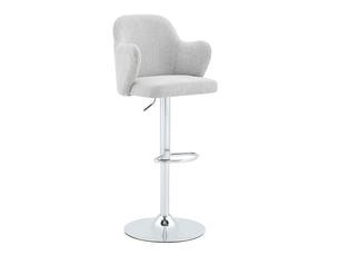 tabouret de bar assise réglable en hauteur  PANGIVO W3658P437732 - gris