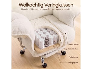 Chaise de bureau <strong></strong> <strong></strong> avec assise réglable en hauteur
