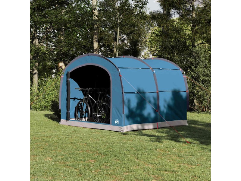 Tente de camping, tente bleu 268x240x191 cm polyester imperméable - Conforama B