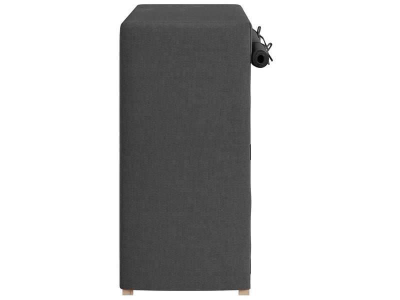  Meuble à chaussure | armoire à chaussures avec housse gris 79x40x80 cm  tissu  - Conforama E