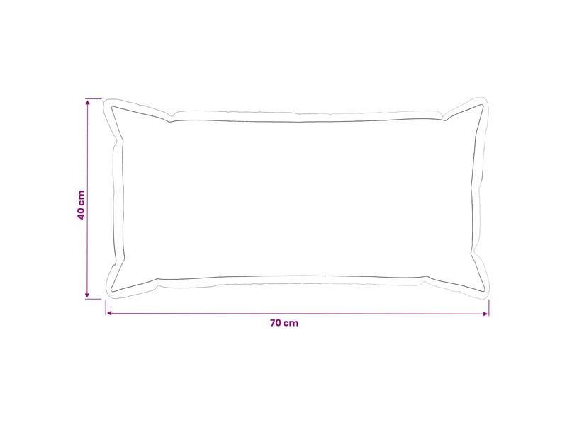  Lot de 2 housses de coussin houten gris clair 40 x 70 cm cf49311  - Conforama E