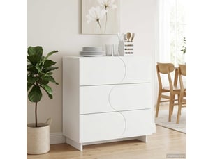 Buffet <strong></strong> <strong></strong> - 70 cm coloris blanc