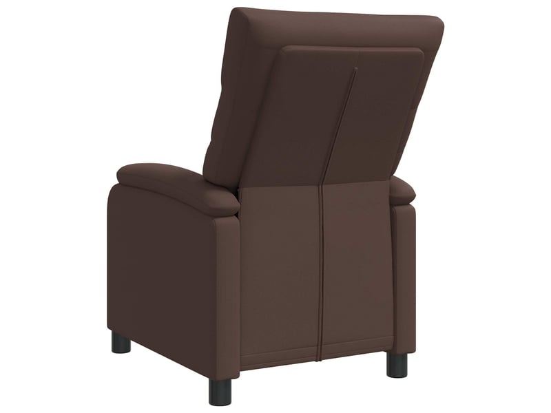  Vidaxl fauteuil inclinable marron simili cuir  - Conforama E
