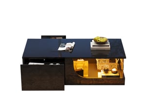 Table basse coloris noir <strong></strong> <strong></strong>