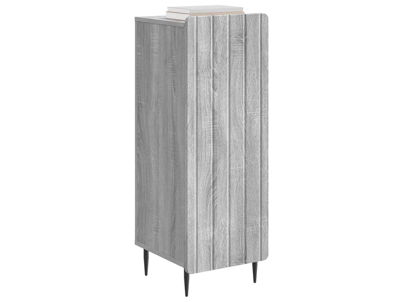 Buffet - bahut - meuble de rangement sonoma gris 34,5 x 33 x 92 cm bois d'ingénierie  - Conforama C