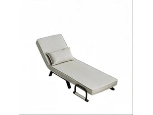 Fauteuil convertible WISHDOR Tissu gris
