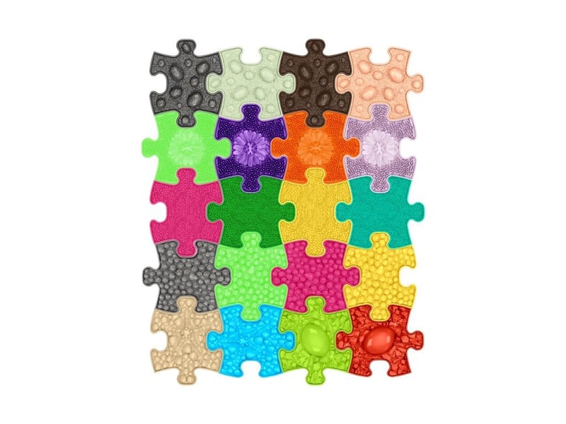  Set de mini dalles sensorielles muffik - 20 pièces MFK-051 - Conforama A
