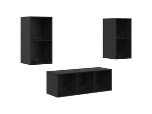 Meuble tv coloris noir 37 cm <strong></strong>  <strong></strong>