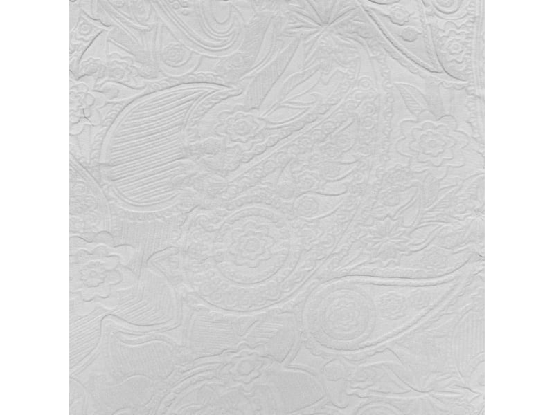  Parure housse de couette 3d microfibre 260x240 cm thalia blanc, par soleil d'ocre  - Conforama B