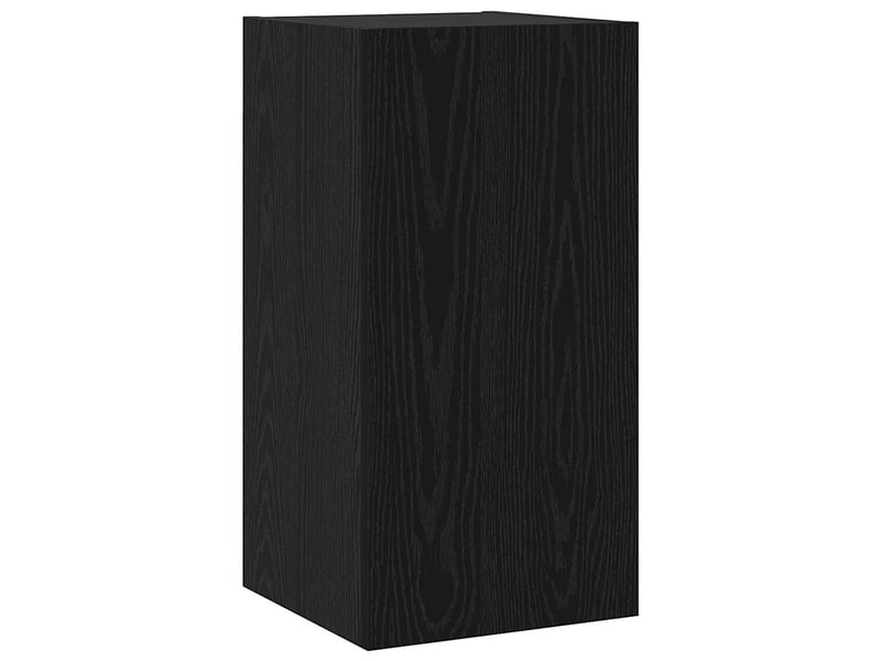  Ensemble meuble tv - banc tv - meuble de rangement 7 pcs chêne noir bois d'ingénierie  - Conforama E