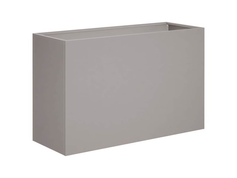  Jardinière - cache-pot de jardin rouillé 80 x 30 x 50 cm acier patiné  - Conforama C